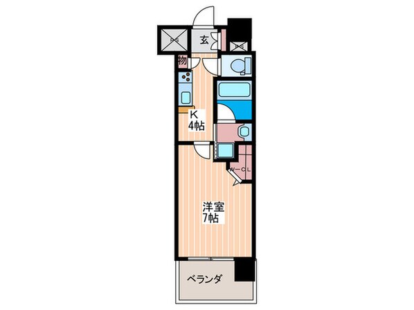 ステイサム舟入中町の物件間取画像